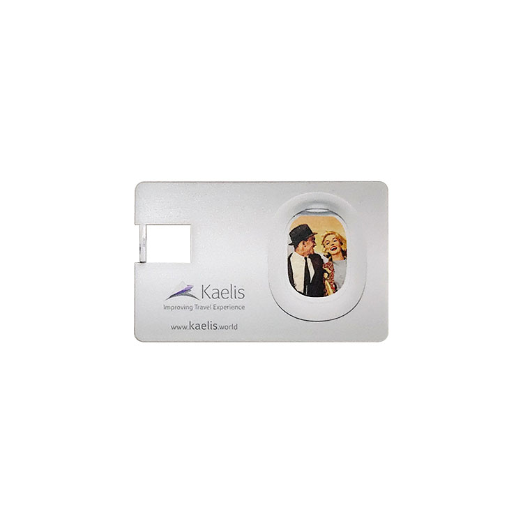 Full color printing card usb thumb drive LWU902